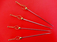 4 Schaschlik Spieße Degenform