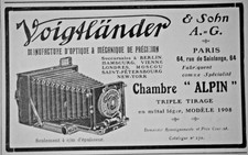 PRESSEWERBUNG 1908