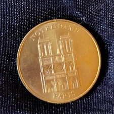 Souvenir-Münze Notre Dame, Monnaie de Paris, 1998