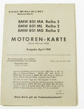 Luftwaffe Motoren-Karte