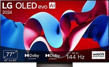 LG OLED77C47LA 4K UHD Smart TV OLED evo Dolby Vision, HDR10 Pro, HDR HLG OLD