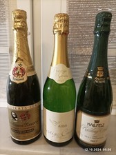 3 Flaschen Sekt aus