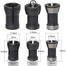 Spannzange 8 mm 6,35 mm 6 mm