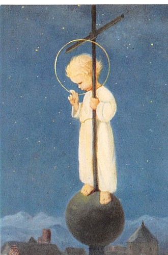 Fleißbildchen heiligenbild - fleißbildchen,