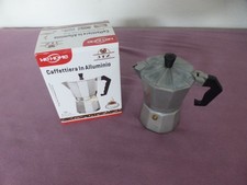 Ikonische Espressomaschine (130ml), Aluminium, Silber, Alu