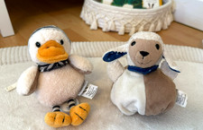 Sterntaler - Spieluhr Ente + Knuddelsäckchen/ Rassel Schaf, Neuw.!