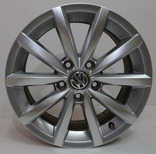 1x Alufelge VW "Novara" Golf 7, Sportsvan 6,5Jx16H2 ET 46 - 5G0601025BQ (#3)