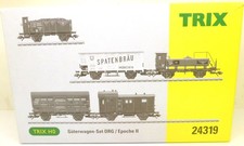 Trix  H0 24319 Güterwagen-Set Epoche II mit 5 Wagen, KK   W68