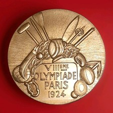 Vergoldete Medaille der