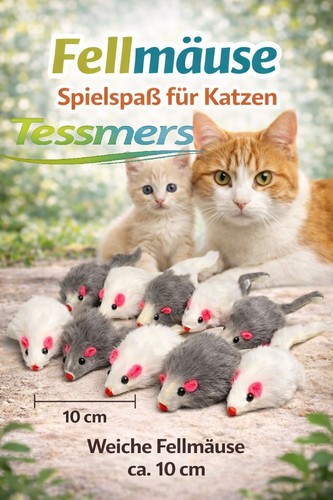 Fellmaus katzenspielzeug - fellmaus,