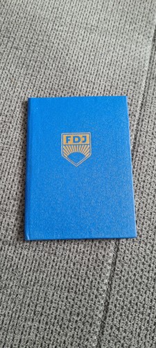 Fdj mitgliedsbuch neu ddr - mitgliedsbuch,