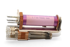 Vintage Fernmelde-Relais mit Spule von Siemens & Halske Typ T Bv 7830/423, NOS