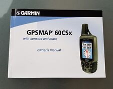 Handbuch / owners manual Garmin GPSMap 60 CSx (ENGLISCH)