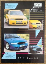 Audi 80 89/B4 A3 A4 Tuning SGI RS2 Prospekt/brochure/folleto/opuscolo/broszura