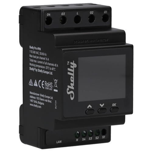 Shelly pro 4pm - shelly,