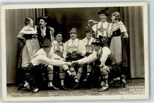 39196120 - Schuhplattler Trachten Bosseln AK Volkstanz