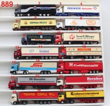 Bastelmodelle Sattelzüge