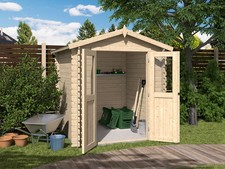 Gartenhaus Blockbohlenhaus