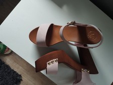 Plateau Sandalette, Nude, Gr