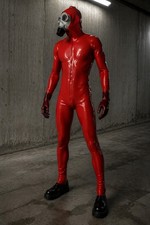 Latex rubber gummi anzug - rubber, xxl