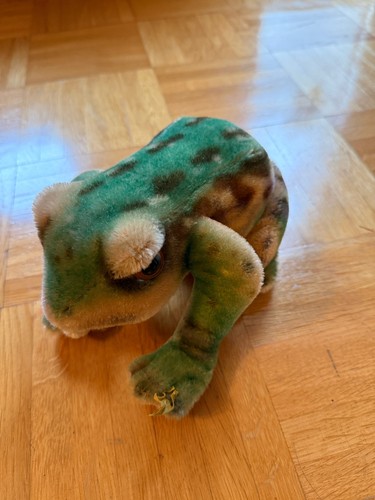 Alter steiff frosch froggy - steiff,