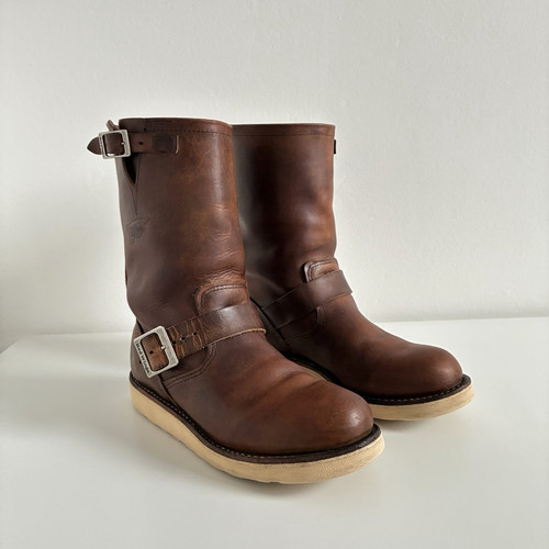 Red wing engineer boots - wing,
