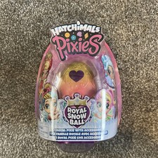 Hatchimals Pixies Royal SnowBall 1 Royal Pixie mit Zubehör gold/rosa