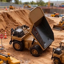 1:64 Mini Ferngesteuerter Muldenkipper App Control RC Mine Baufahrzeug Spielzeug