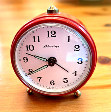Kleiner Blessing Wecker Original Vintage West Germany 