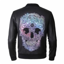 Lederjacke skull philipp - lederjacke,