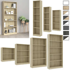 Bücherregal Regal Stand Aufbewahrung Standregal Bücherschrank Beistellregal