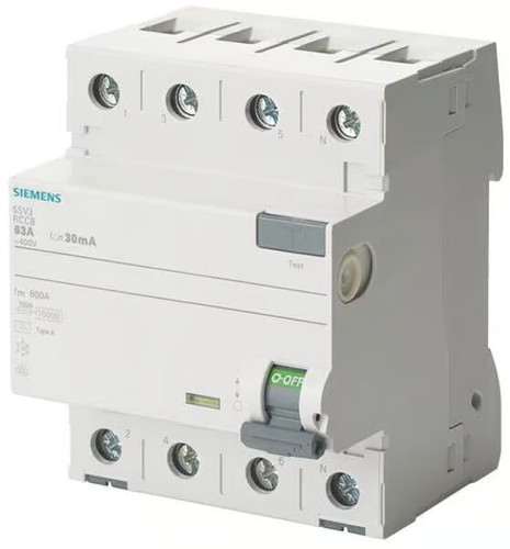 Siemens rcd 5sv3346 - fi, typ