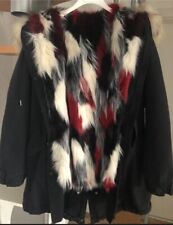 Winterjacke / Parka mit Echtfell-Kapuze Damen von Matogla - Größe: M