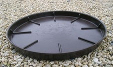 Aktionsware Restposten Kunststoff-Untersetzer f. Pflanzkübel 6 Größen