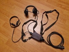 US Militär Headset mit Kehlkopfmikrofon Militär Headset SwitchBox SA-142C/GSA-6