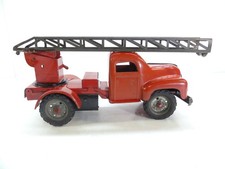 G&K Feuerwehrauto, Blechmodell, Uhrwerk-Antrieb, ohne OVP #59884
