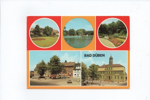 Bad düben ansichtskarte - bad,