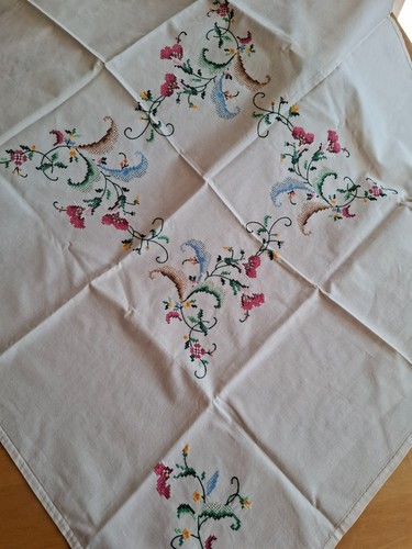 Vintage omas tischdecke - vintage:,