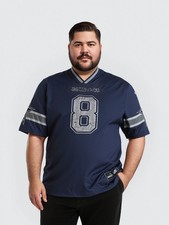 Vintage NFL Jersey Cowboys Dallas Aikman 8 XL Navy Late 90s Puma Trikot