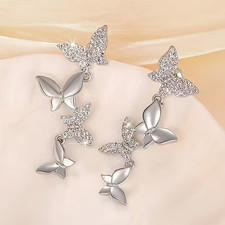 Schmetterling Ohrstecker