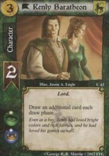 Renly Baratheon - Westeros Edition - A Game of Thrones CCG