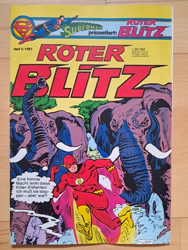 Superman präsentiert roter - superman,