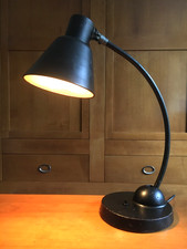 Schaco  2042 Karl Trabert  Schreibtischlampe ART DECO 1930 Industriedesign