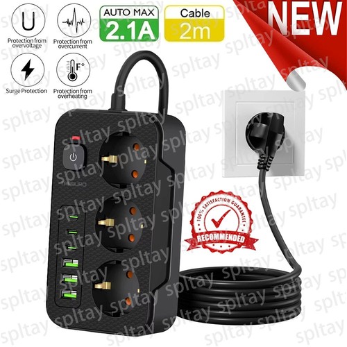 Steckdosenleiste fach usb - steckdosenleiste, 6