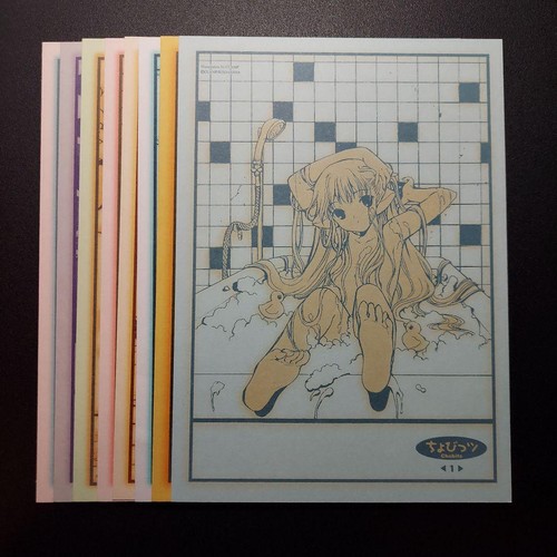 Chobits postkarte lot - lot, 8