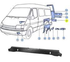 Heckschürze  (nicht Pritsche, Nachfertigung) FORD Transit MK3