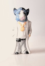 Porzellan Figur Wildschwein