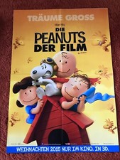 Die Peanuts - Der Film Kinoplakat Poster A1, Peanuts, Charlie Brown