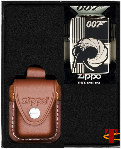 Zippo set james bond black - bond,