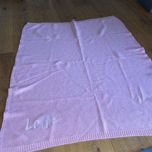 Babydecke mit name lotta - babydecke,